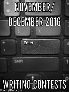 November December 2016 Writing Contests